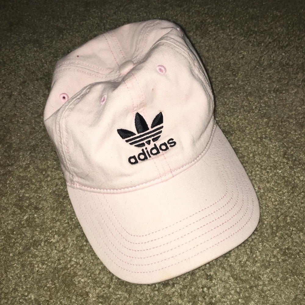 Pink Adidas Hat